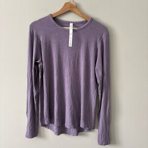 Lululemon Ribbed Long Sleeve Shirt